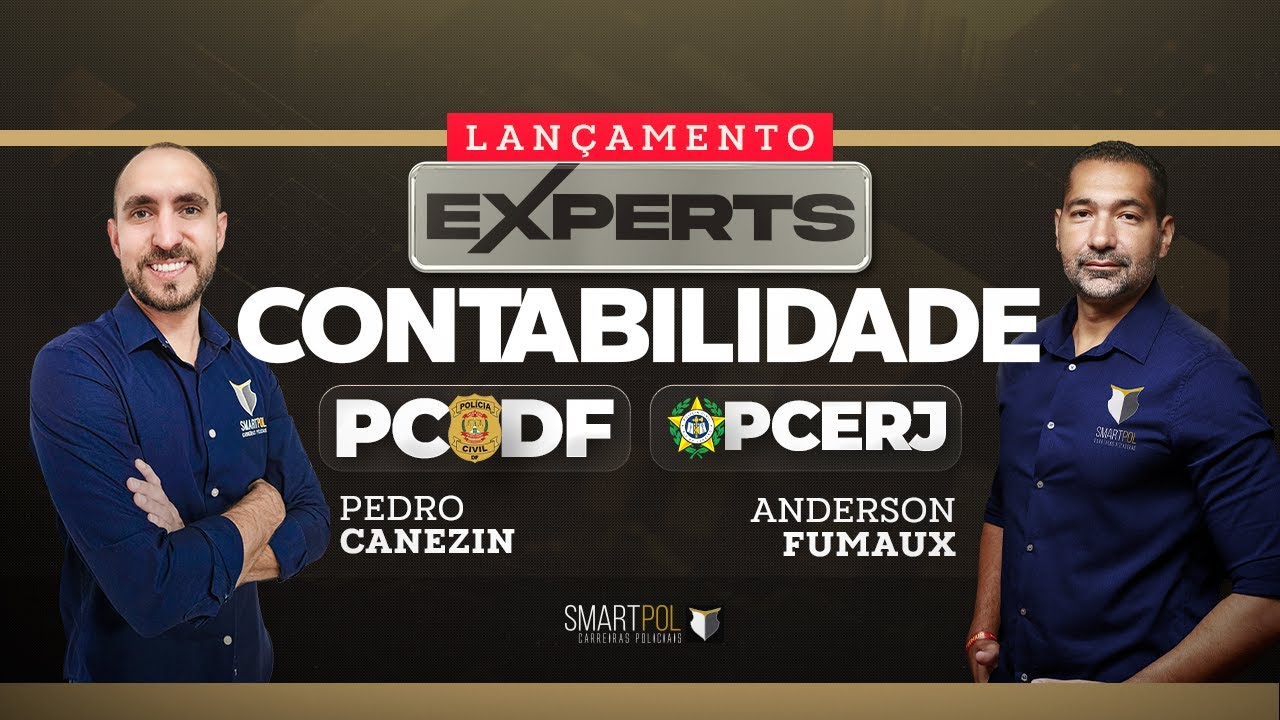 LANÇAMENTO | Perito Criminal - Área de Contabilidade (PCERJ e PC-DF) - Profº Anderson Fumaux