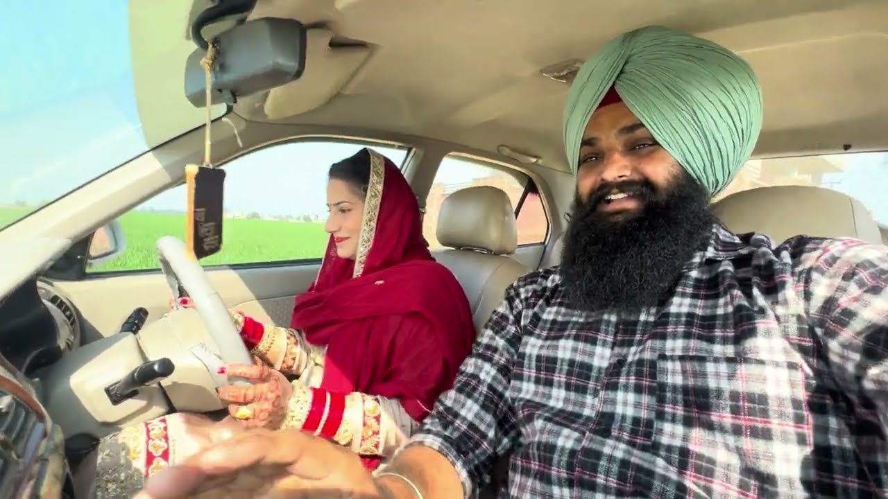 MANJIT NE CAR CHLONI SIKH LAI