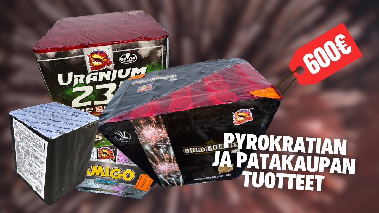 ILOTULITTEITA YLI 600€ EUROLLA!