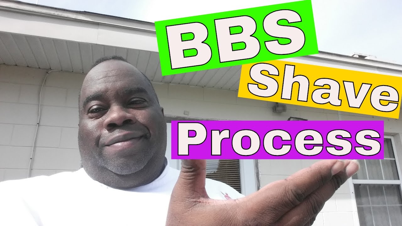 My Baby Bottom Smooth Shave (BBS) Process | shaving with a safety razor for the first time
