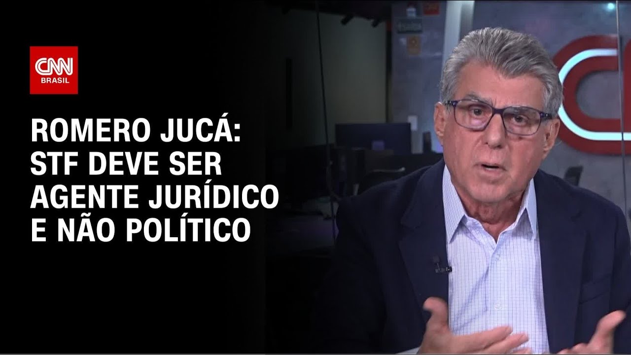 STF deve ser agente jurídico e não político, diz Romero Jucá | WW