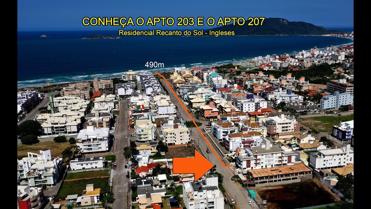 02 aptos no Residencial Recanto do Sol - Ingleses Norte - Florianópolis