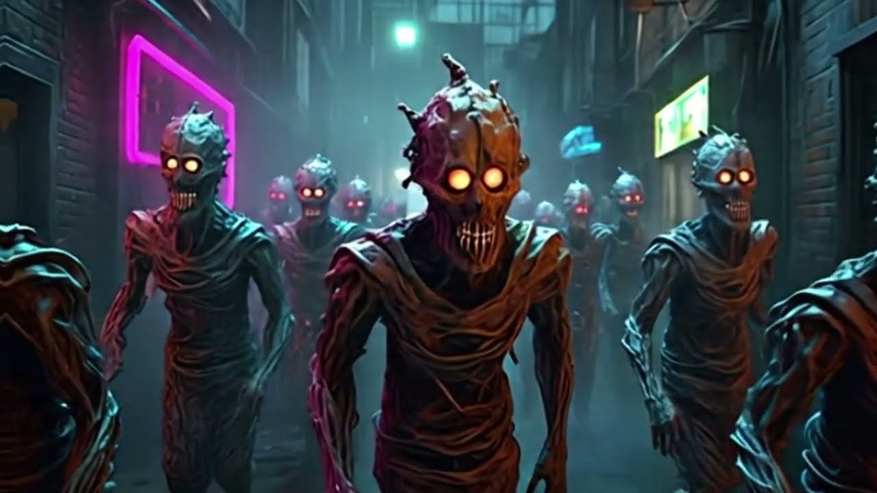 The Midnight Parade: Who Are They Taking Next? 🕯️🧟♂️ #surrealhorror  #darkfolklore  #horrorshorts