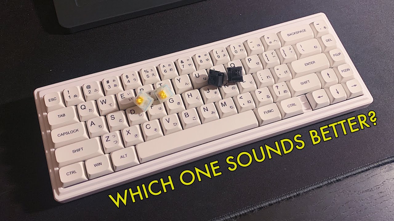 Gateron Oil Kings VS Milky Yellow Pros | Switch Comparison