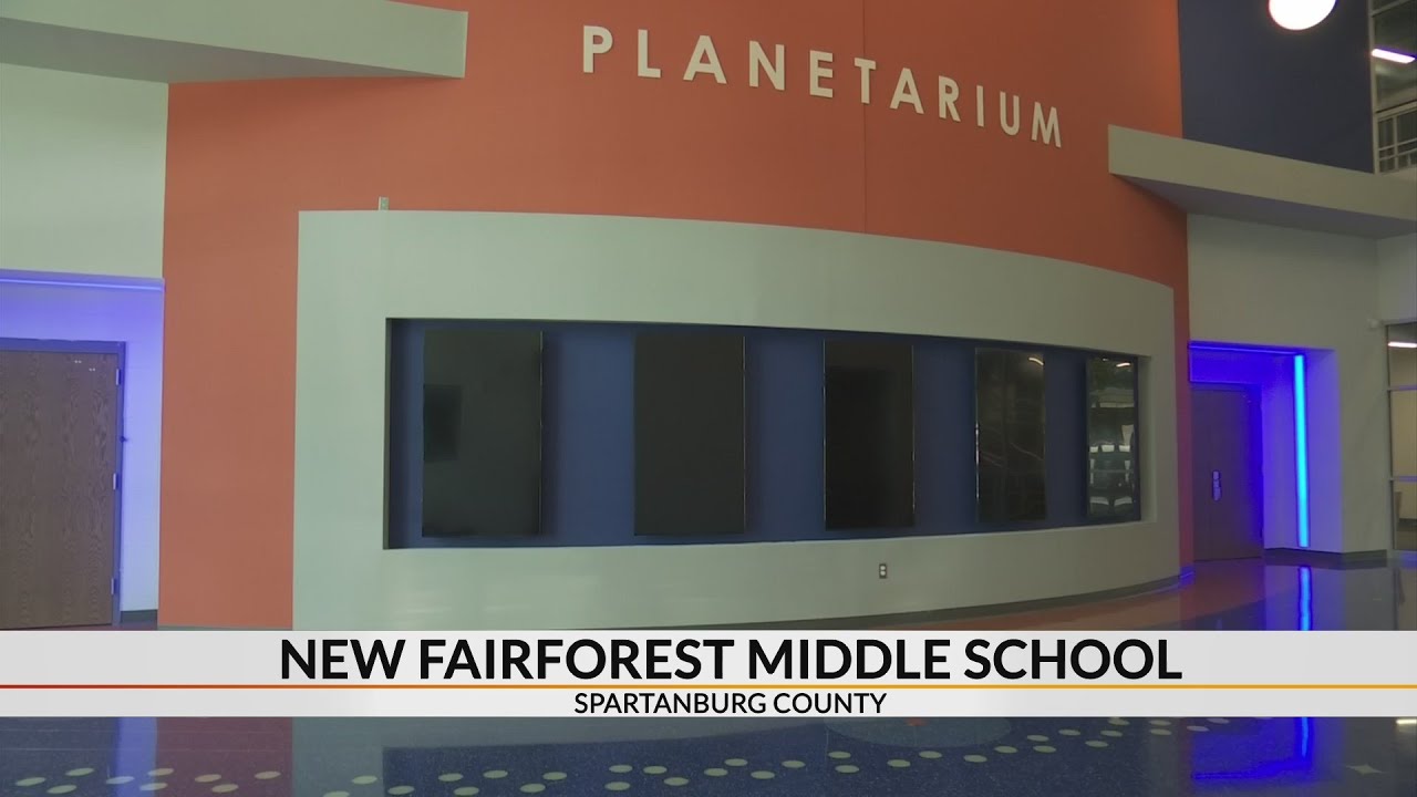 New Fairforest Middle School has 4K planetarium and science center