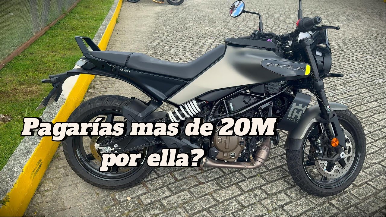Husqvarna Svartpilen 250 | Vale la pena por su precio? | Prueba de manejo | Parte 1