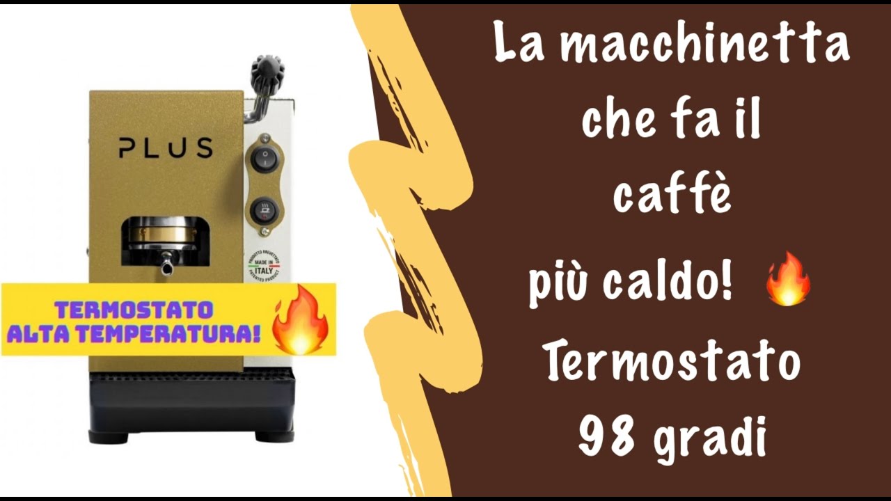 La macchinetta che fa il caffè più caldo!🔥 Prova e confronto con una macchina a cialde standard 🔥🔥🔥