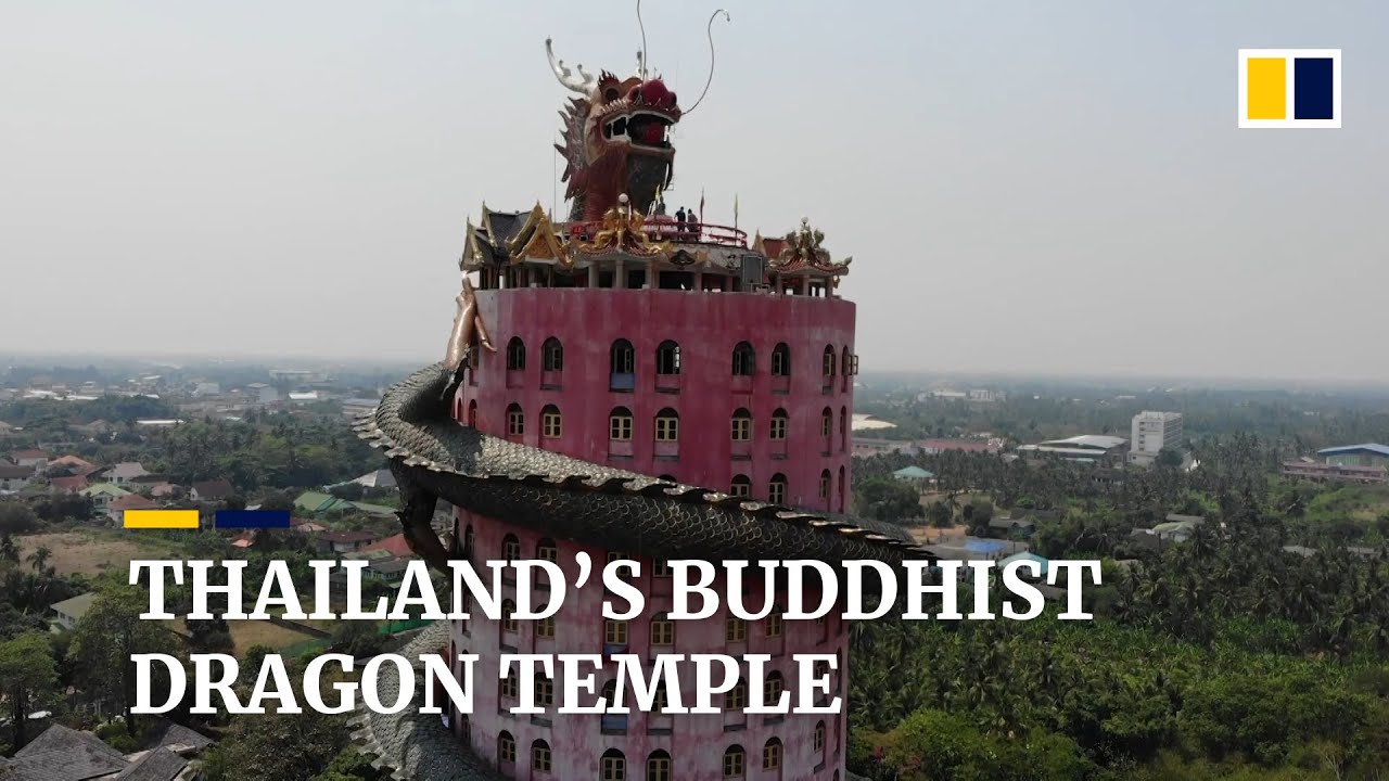 Thailand&rsquo;s Buddhist dragon temple, Wat Samphran