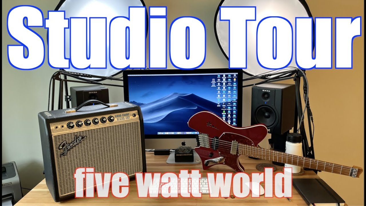 five watt world: Studio Tour