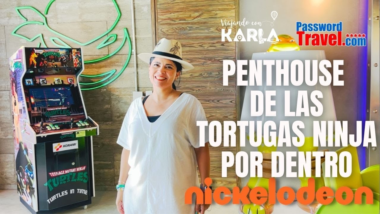 Penthouse de las Tortugas Ninjas en Hotel Nickelodeon Riviera Maya - Las Habitaciones