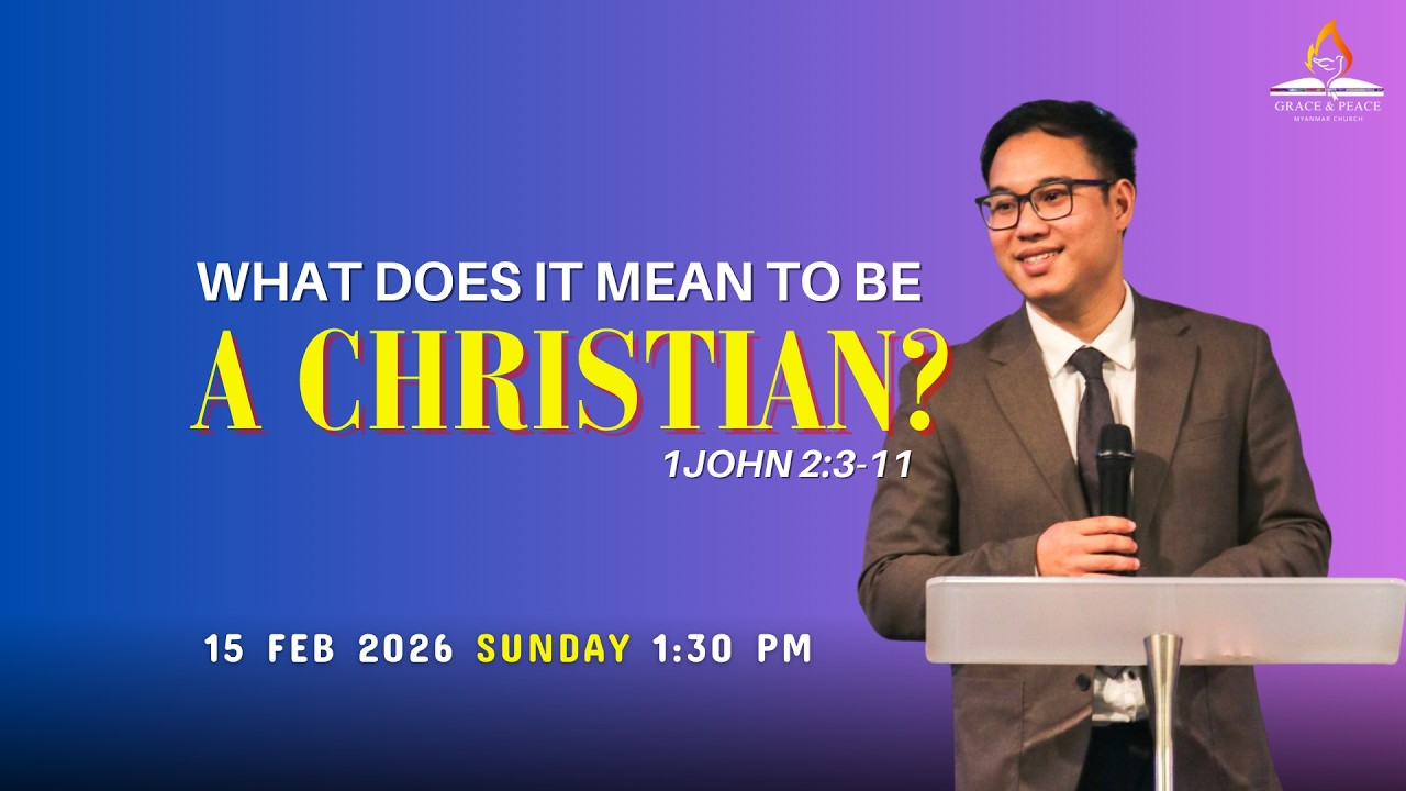 What Does It Mean To Be A Christian? || Ps. Soepha