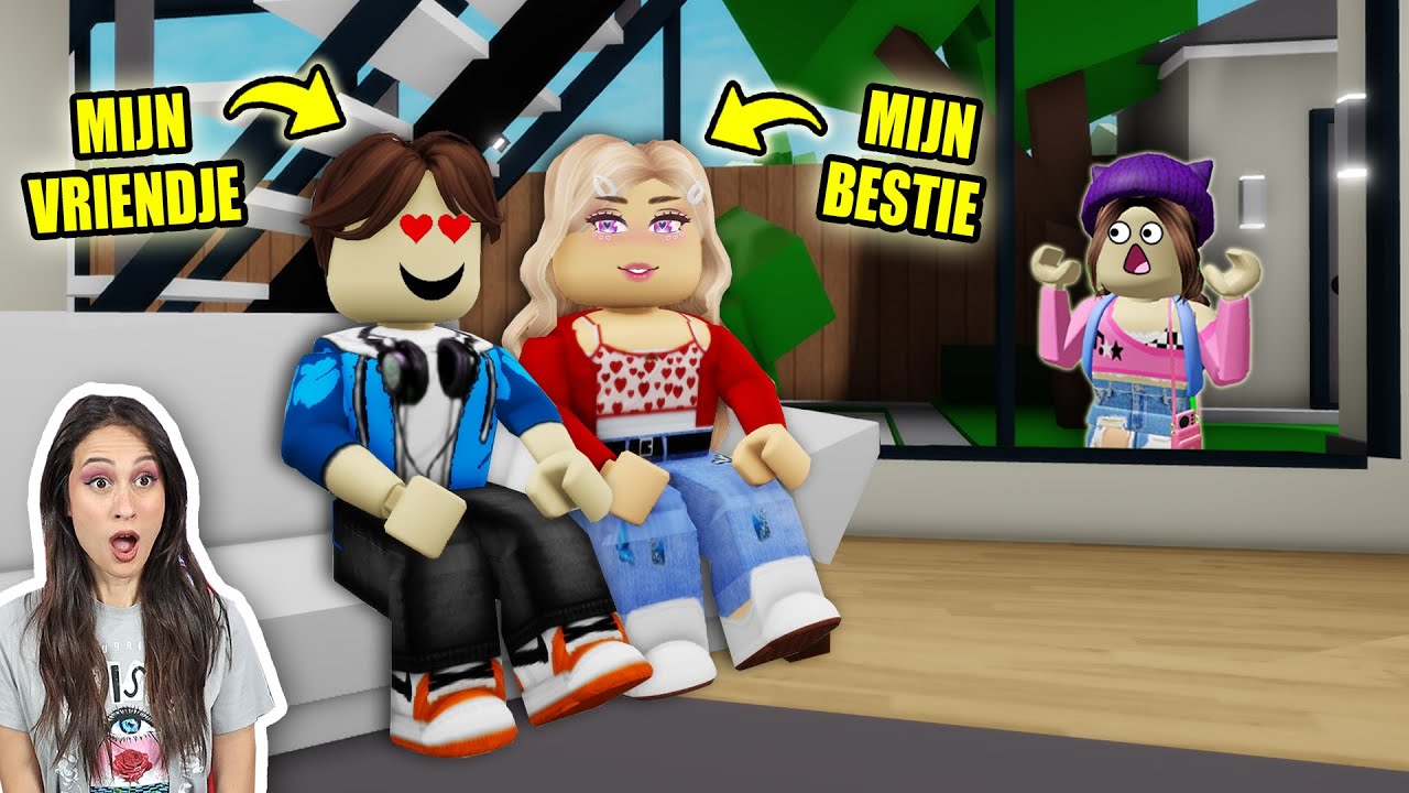 MIJN BESTIE STEELT MIJN VRIENDJE in BROOKHAVEN! || Fan Friday
