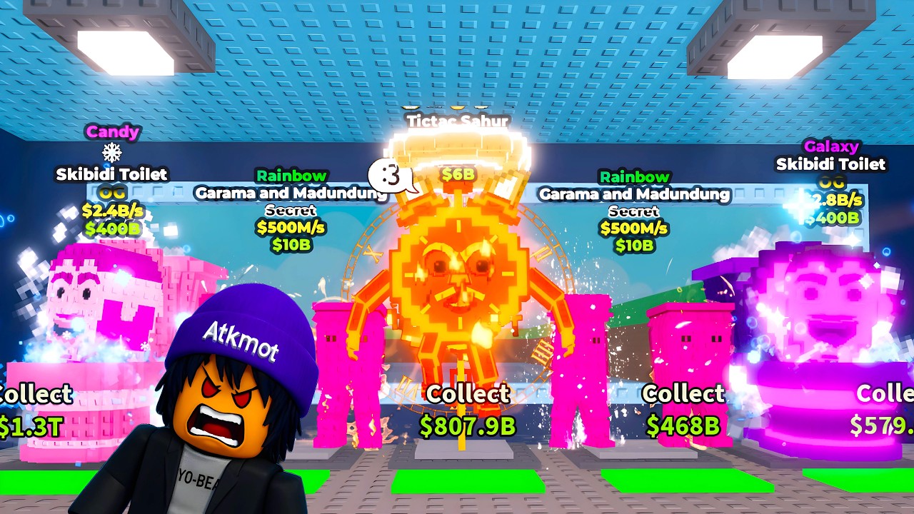 STEALING THE MOST OUTRAGEOUS ITEMS DURING ADMIN ABUSE! + 999X LUCK! Steal a Brainrot ROBLOX