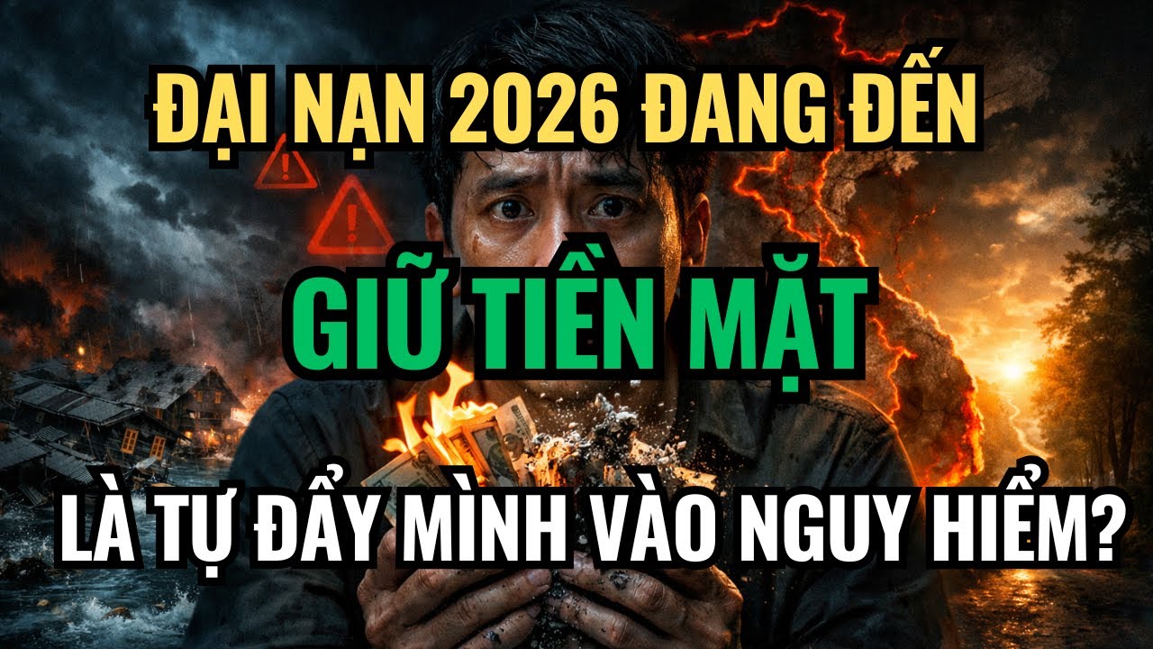 ĐẠI NẠN 2026 ĐANG ĐẾN : Giữ Tiền Mặt Là Tự Đẩy Mình Vào Nguy Hiểm?