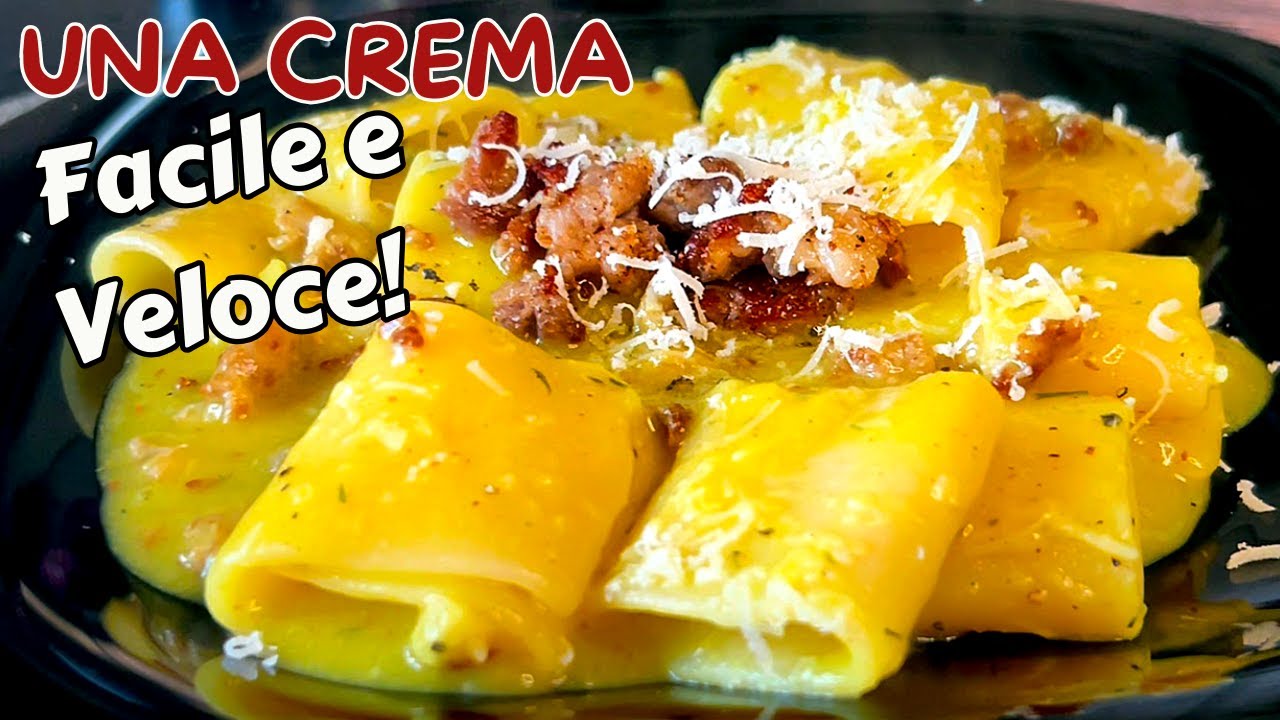 Pasta con Crema di Patate e Salsiccia: Il Primo Più Cremoso di Sempre in 5 minuti ⏰