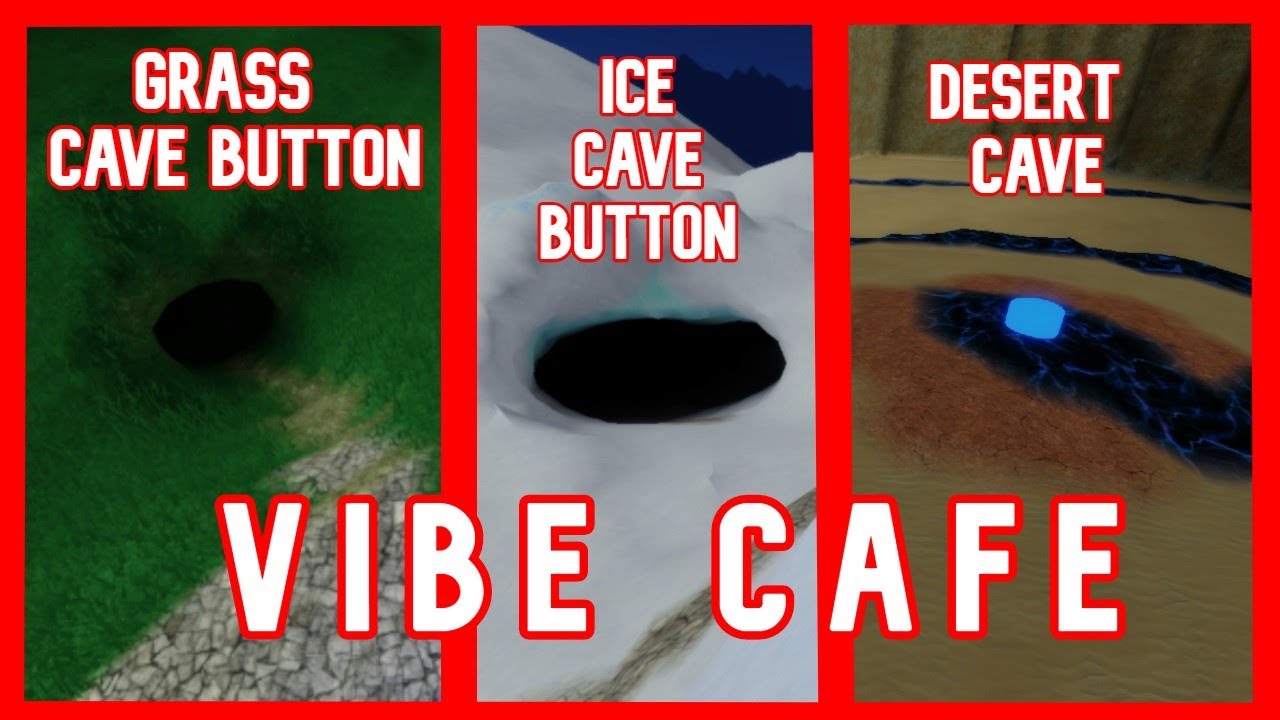 Vibe cafe all 3 buttons | castle | Complete guide | Roblox