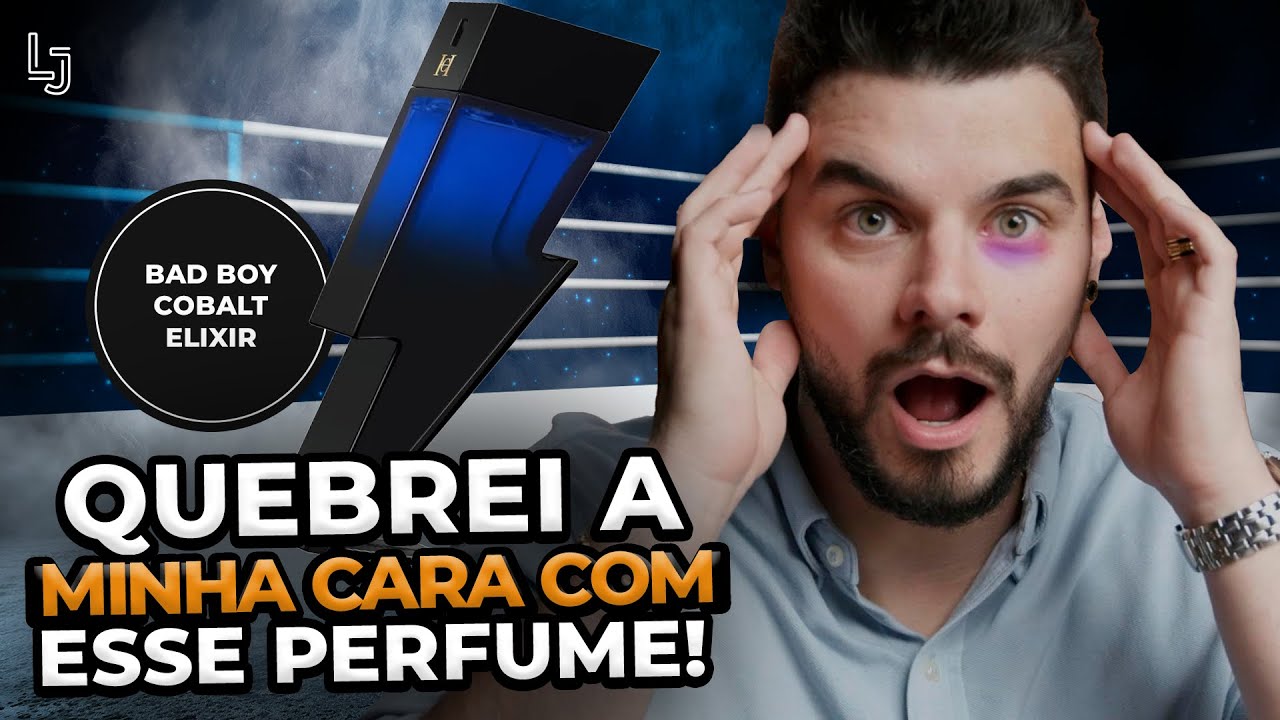 QUEBREI A MINHA CARA COM ESSE PERFUME! PENSEI QUE NÃO IA CURTIR MAS PIREI NO BAD BOY COBALT ELIXIR!