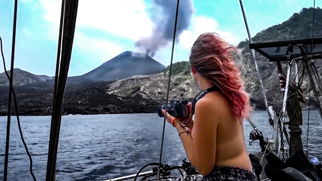 Scuba Diving, Live Volcanoes, and Boobies! Sailing SV Delos Ep. 70