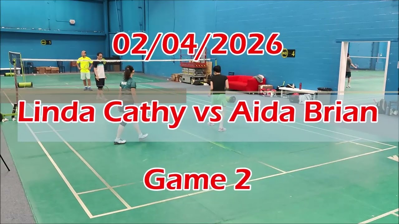 02/04/2026 Linda Cathy vs Aida Brian Games 1 & 2