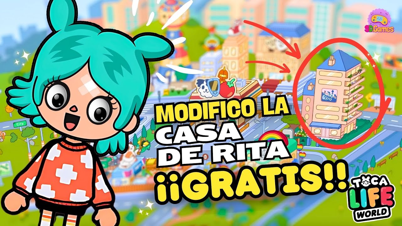 Decorando la Casa de RITA de Toca Life World 👀 TODO GRATIS