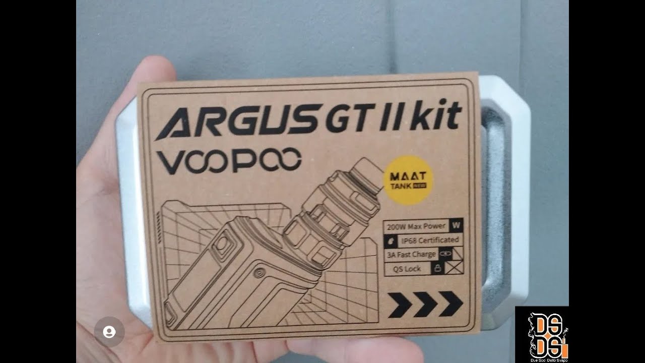 - Argus GT II Kit 200W by Voopoo