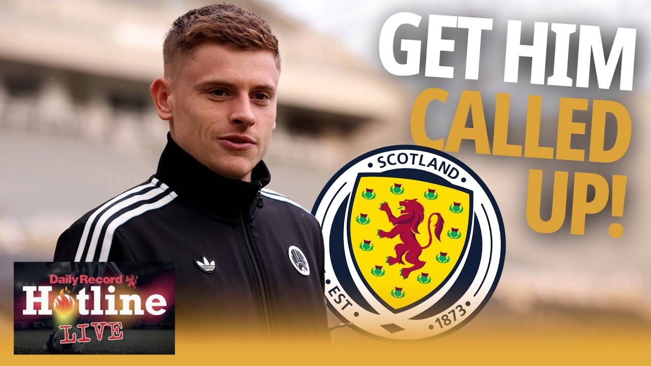 Harvey Barnes for Scotland is a NO-BRAINER ... get him called-up! - Hotline Live