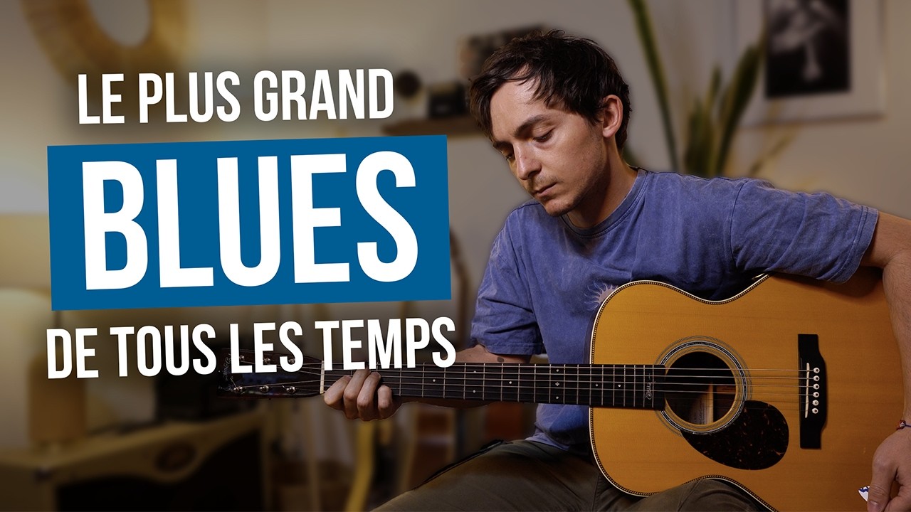 Votre TOUT PREMIER BLUES facile à jouer à la guitare