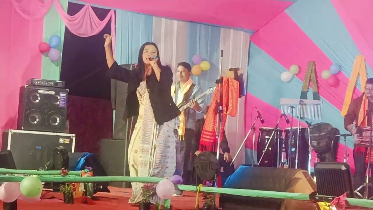 Gawhati Charyali / Kurnamoie Rava Stage Performance at 2No Narua