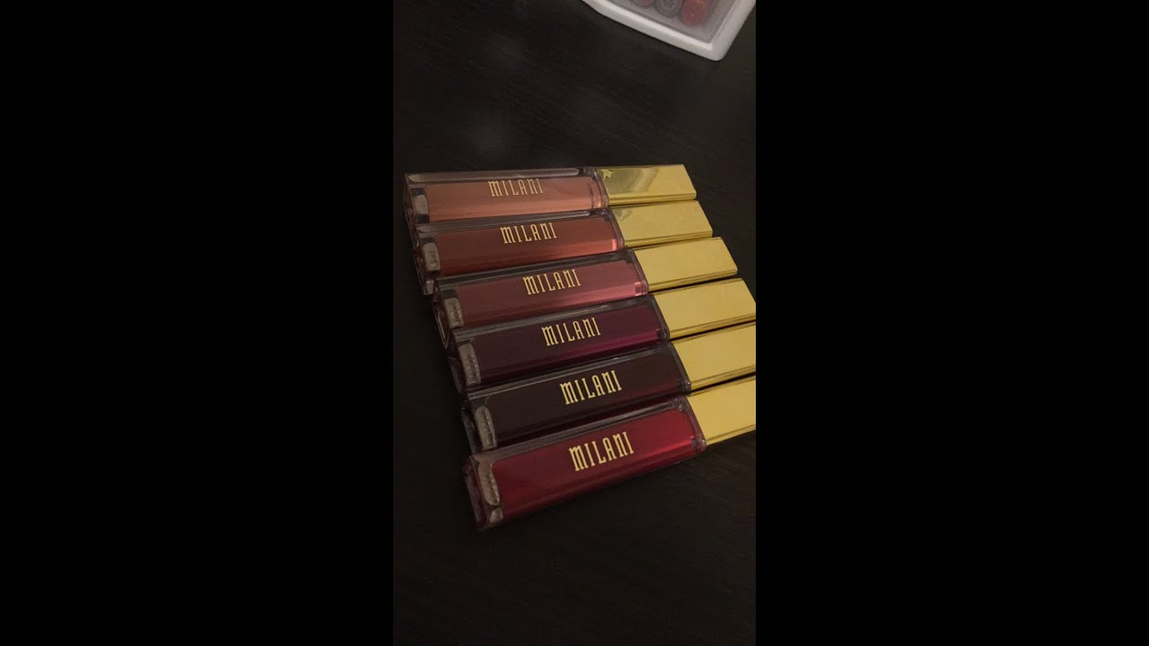 NEW Milani Amore Matte Lip Creme Swatches