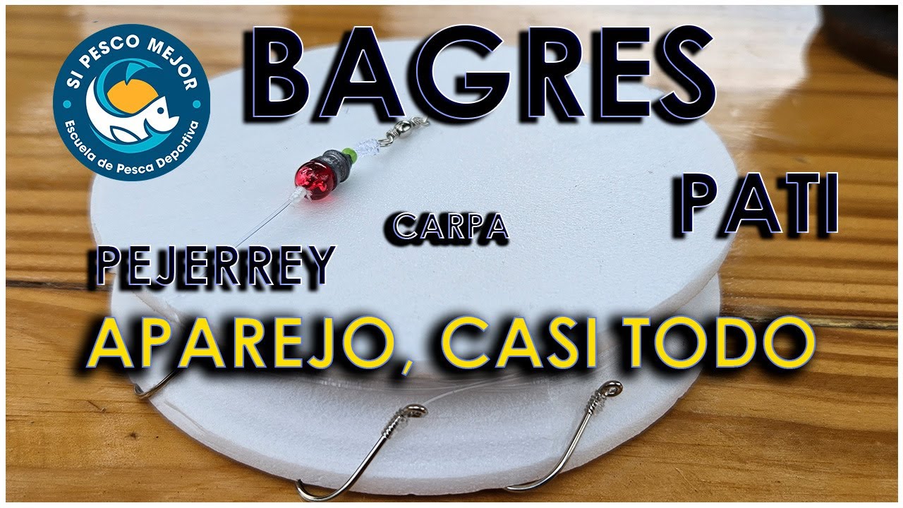 LINEA PARA BAGRE / VARIAS ESPECIES !!! SECRETIN PARA USTEDES !!!