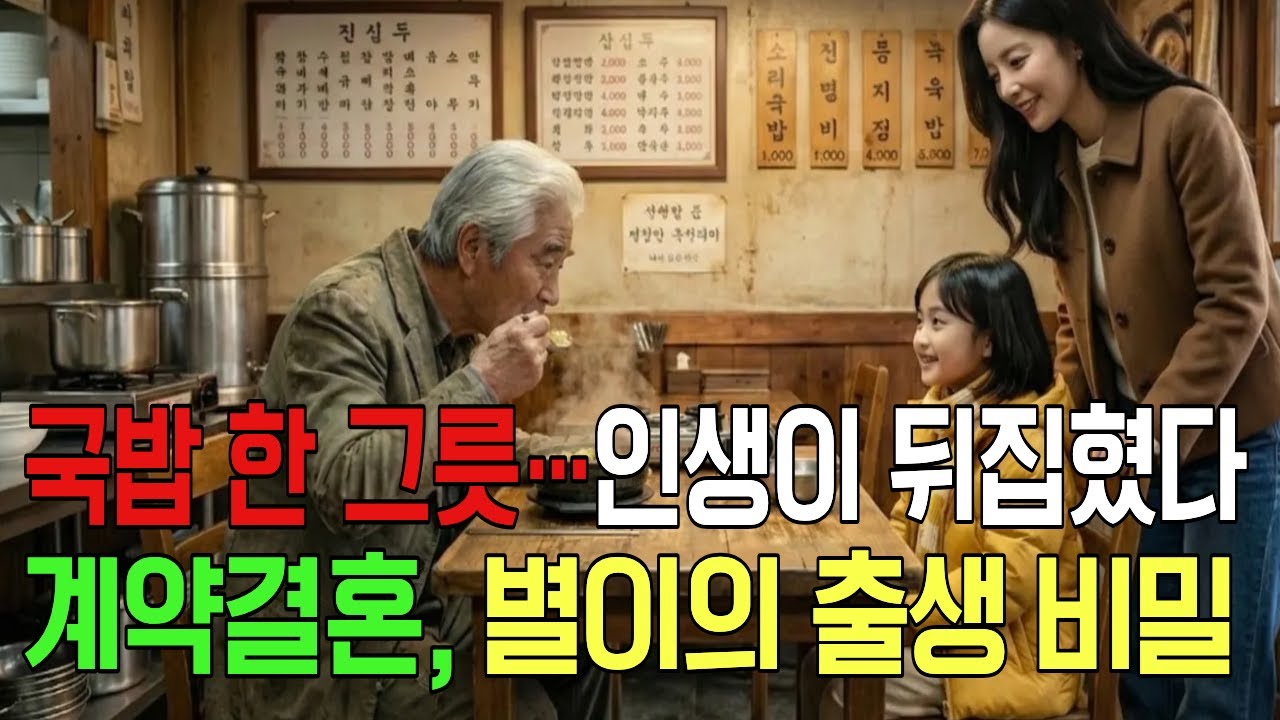 국밥 한 그릇 줬을 뿐인데… 재벌 며느리가 되라네요 1부