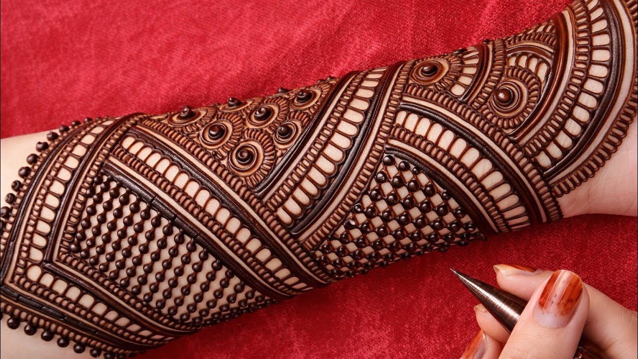 Very Easy Very Unique Simple Arabic Mehndi Design||Mehandi Design New||Mehandi Ki Designs||Mehndi 