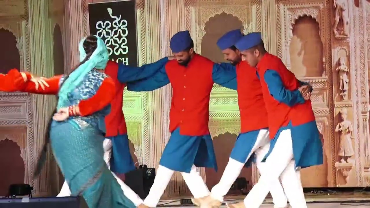 Chaufula Uttarakhand folk performance at Virasat October 2022, Dehradun