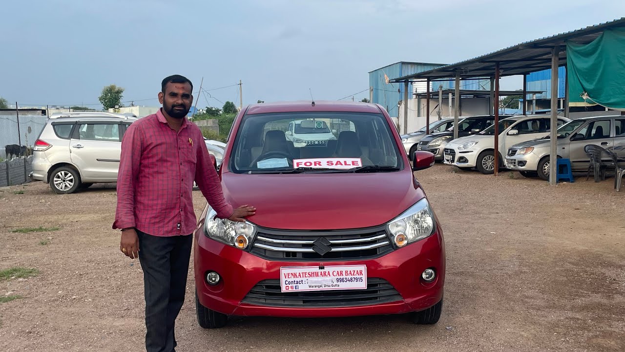 Venkateshwara Car Bazar Warangal 2017 Celirio ￼ ZXi automatic for Sale ￼price 3.90 Matladachu 