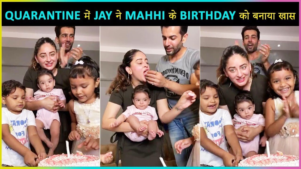 Jay Bhanushali Makes Mahhi Vij Feel SPECIAL On Her Birthday | Arranged A Special Handmade Cake