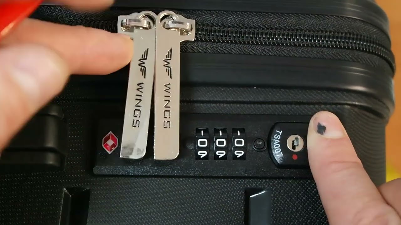 как пользоваться кодовым замком TSA