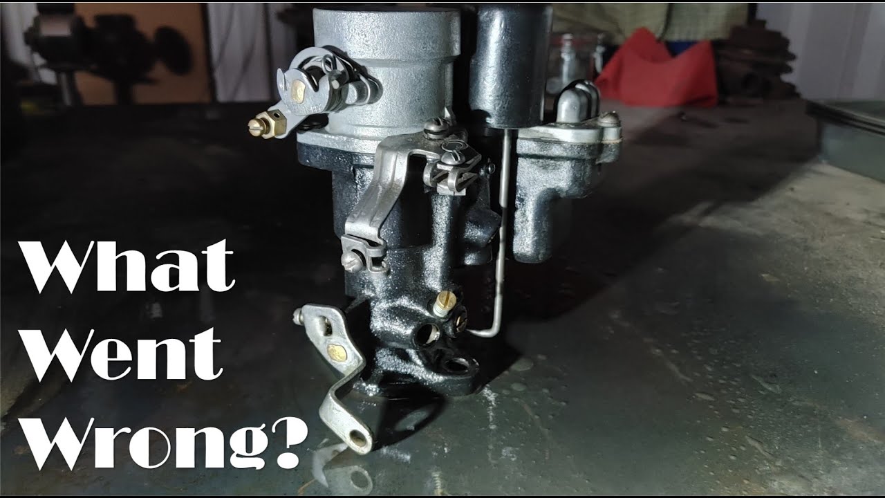 I Restored This Vintage Carter Carburetor & it Leaks! What Went Wrong?