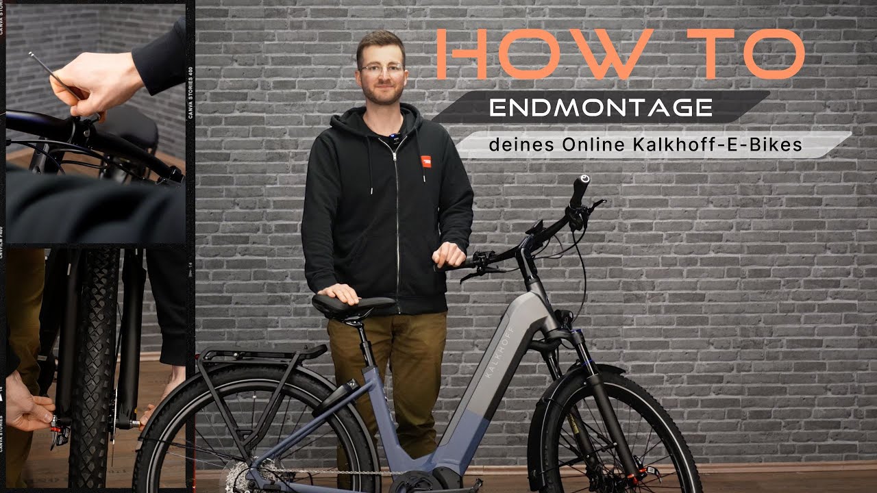 How to 👉 Aufbau deines neuen Online Kalkhoff E-Bikes 🚴