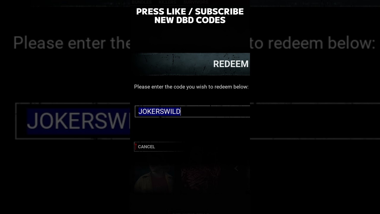 DBD CODES 2026 March, Dead By Daylight Codes