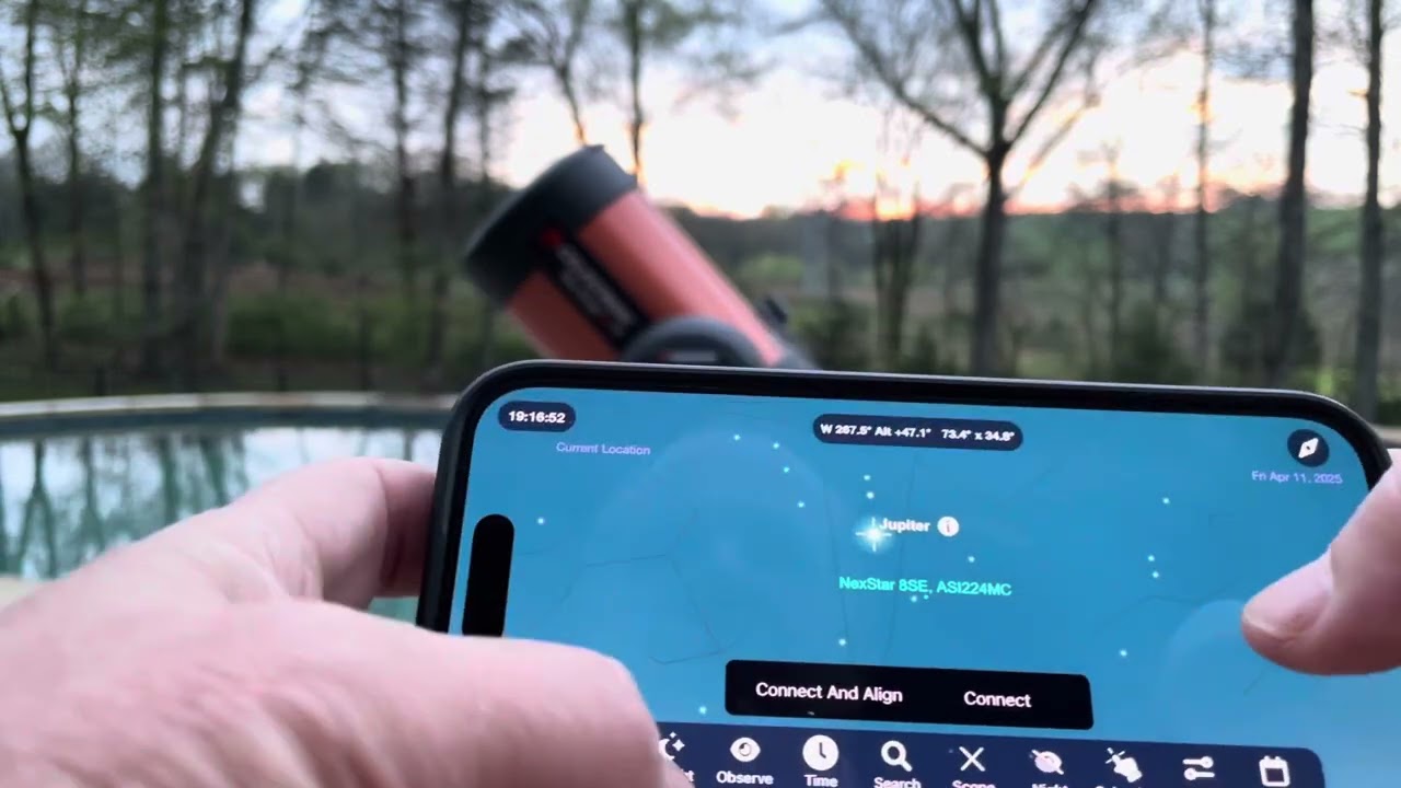 Sky Safari Plus Demonstation