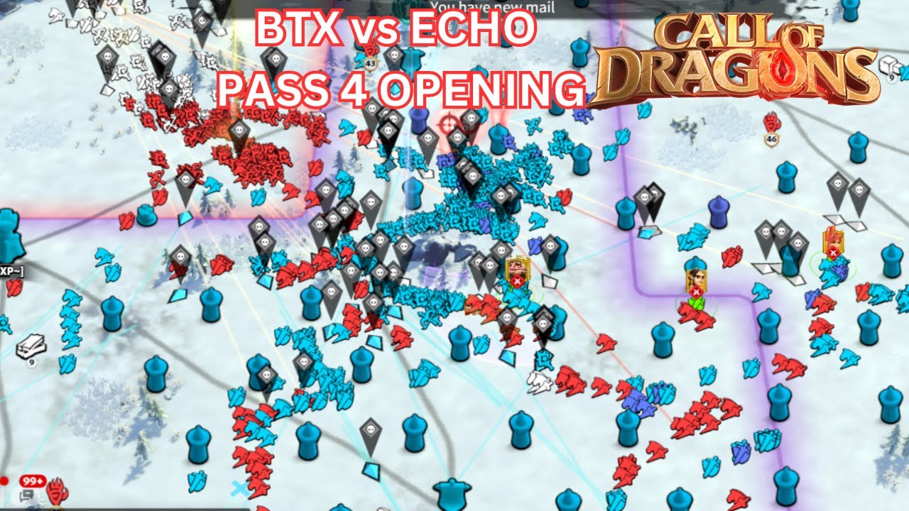 BTX против ECHO PASS 4 ОТКРЫТИЕ БЕЗУМНОЙ АКТИВНОСТИ