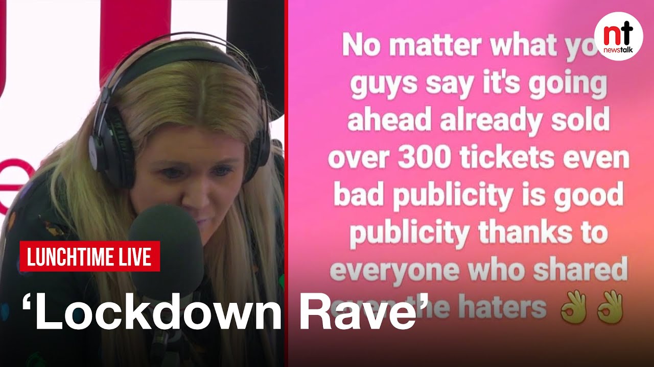 Organisers insist Paddy's Day 'lockdown rave' will go ahead despite coronavirus restrictions