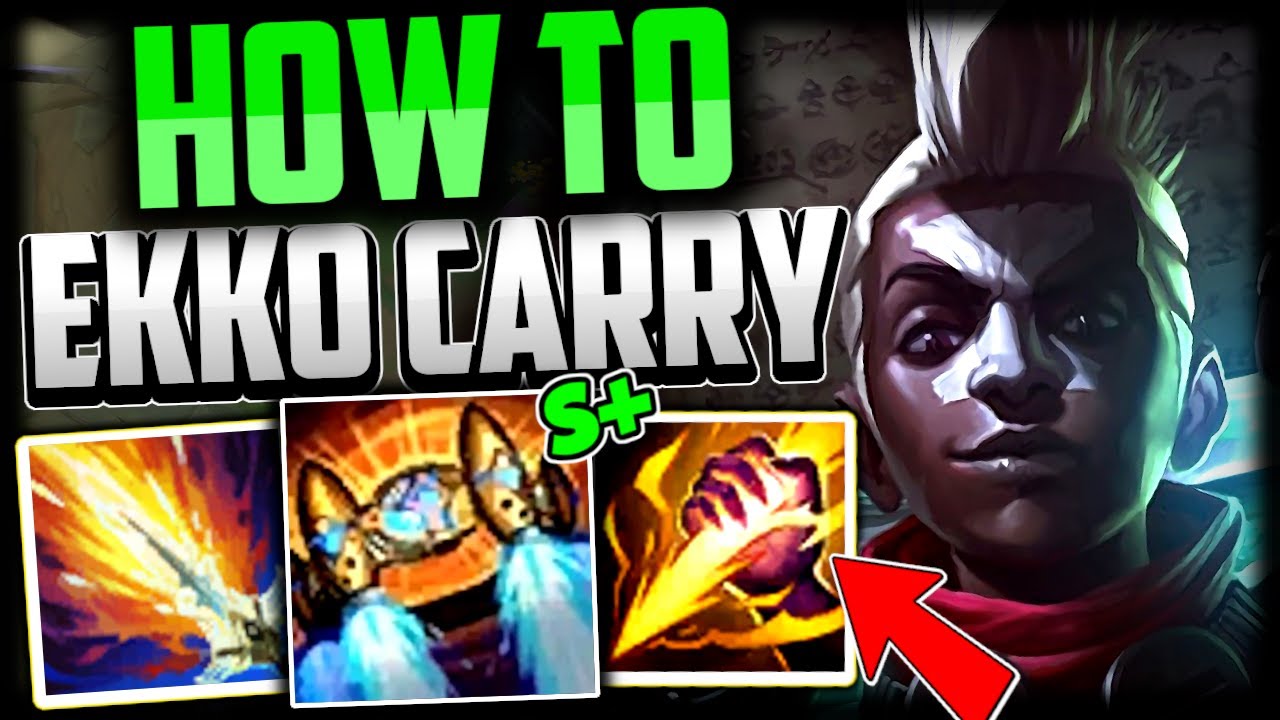 EKKO JUNGLE MONSTER (How to Play Ekko) - Ekko Jungle Guide Season 14 League of Legends