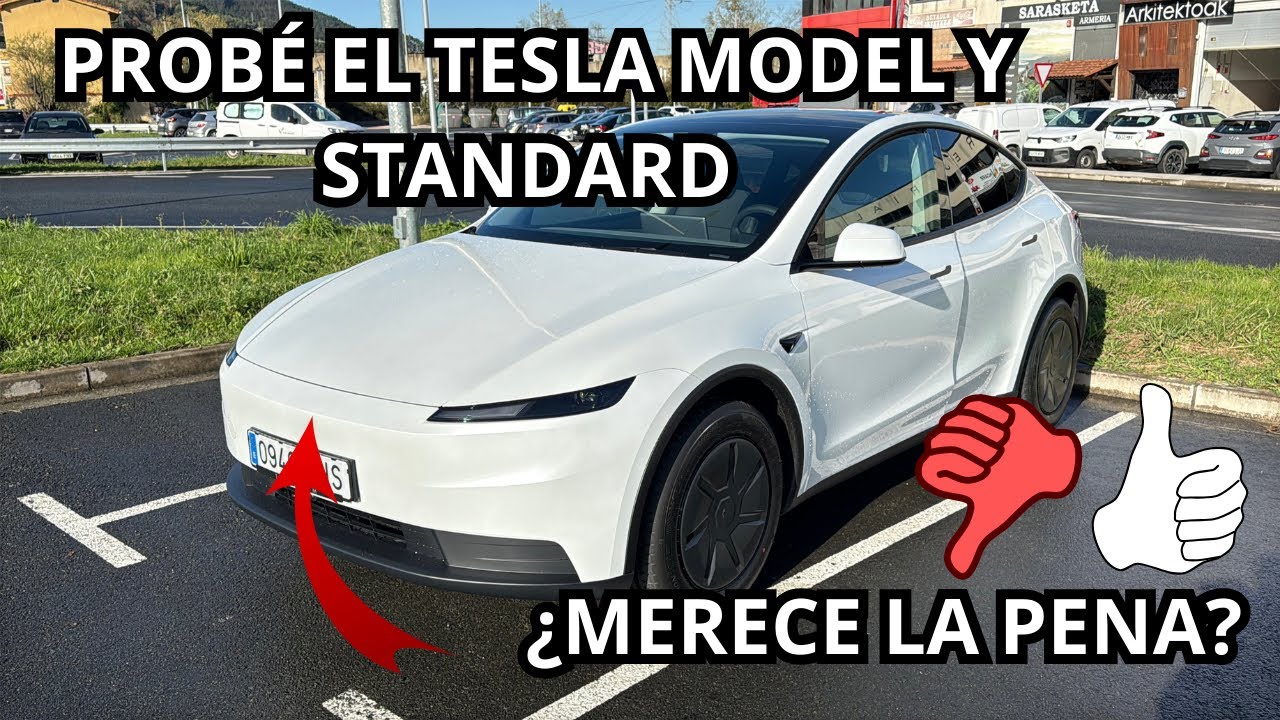 Nuevo Tesla Model Y Standard 2025 | Prueba REAL y Review Completa