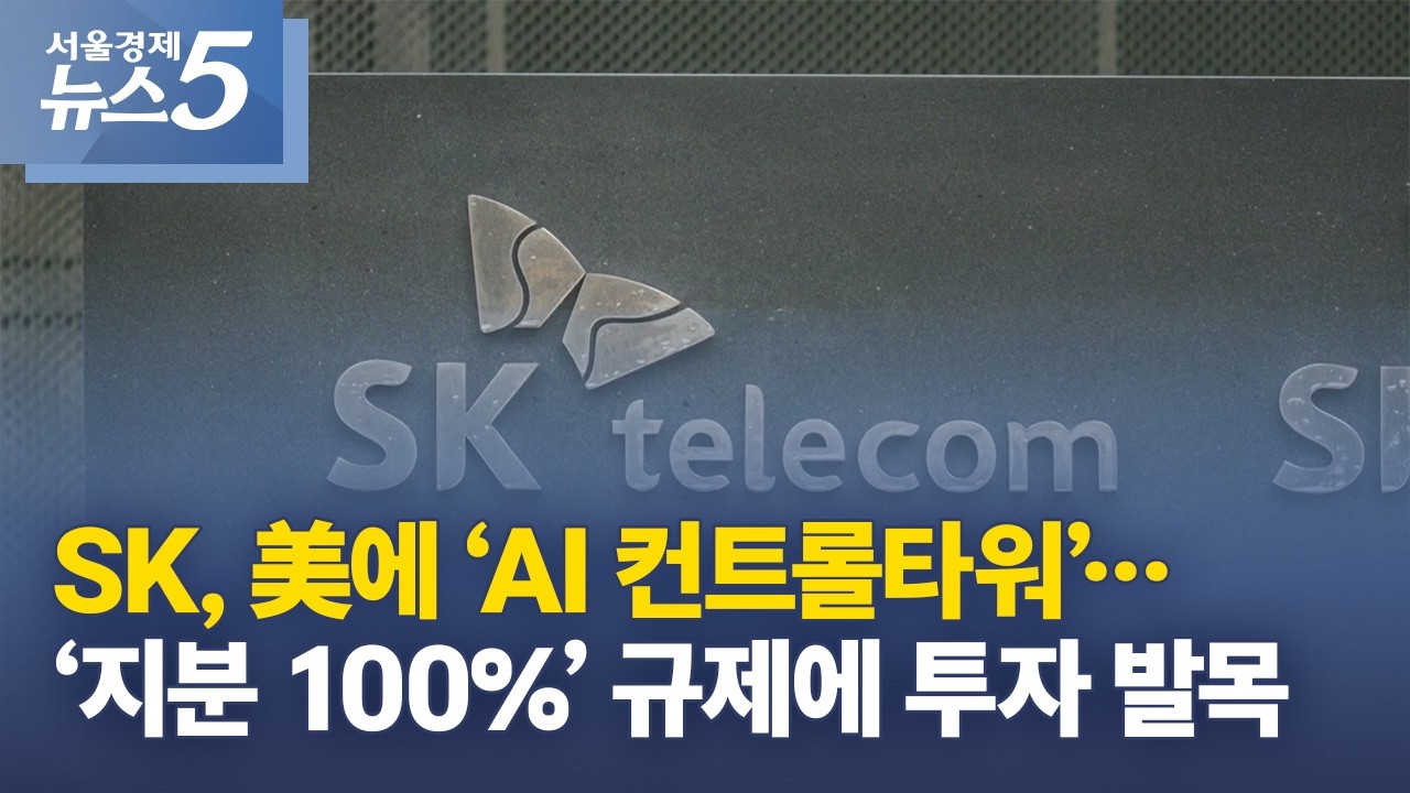 SK, 美에 ‘AI 컨트롤타워’…‘지분 100%’ 규제에 투자 발목