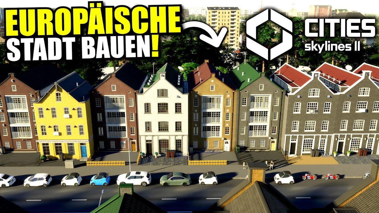 Ich starte eine neue europäische Stadt! | Cities Skylines 2