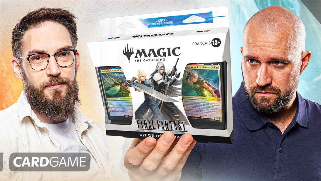 Apprendre à jouer à Magic Final Fantasy avec Cloud et Sephiroth