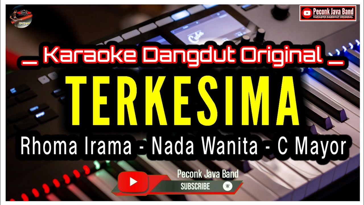 KARAOKE TERKESIMA NADA WANITA RHOMA IRAMA_KARAOKE DANGDUT
