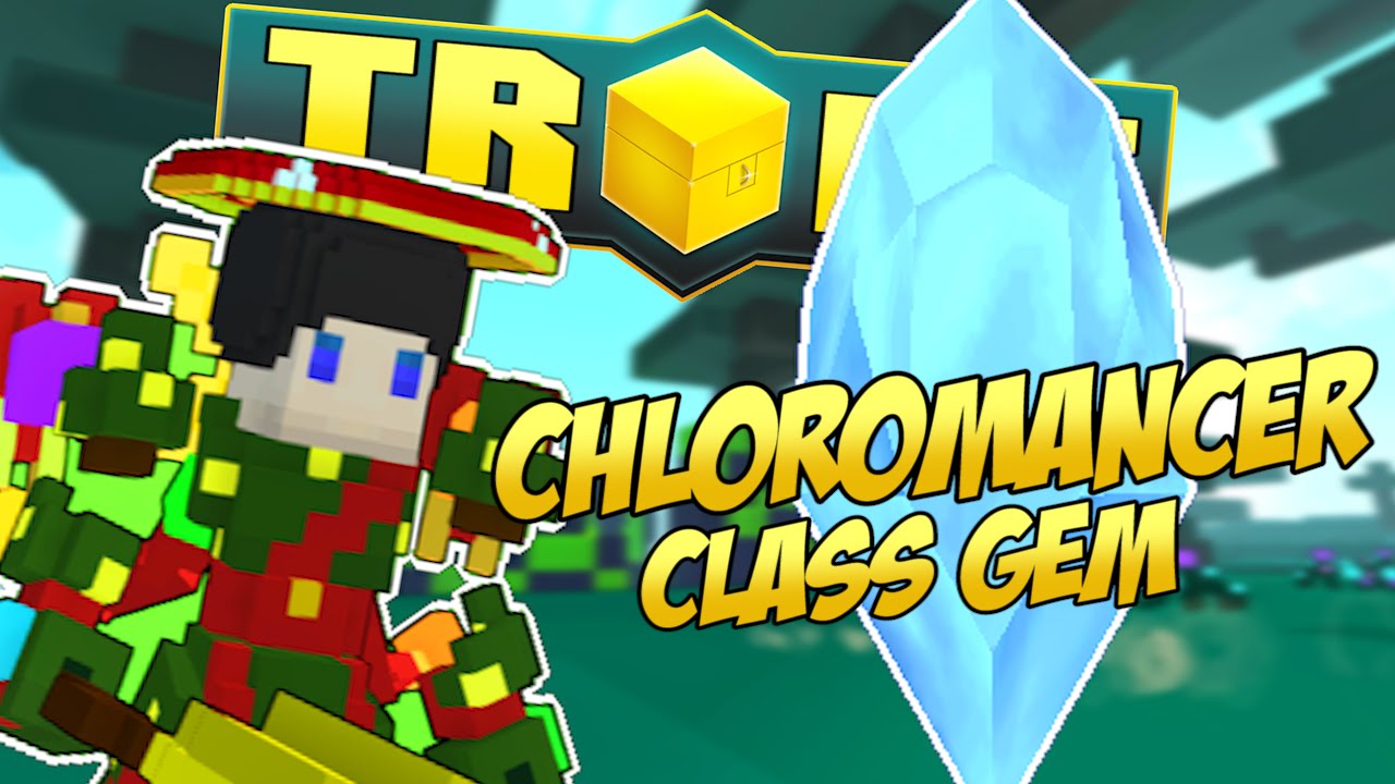 TROVE CHLOROMANCER CLASS GEM TUTORIAL & GUIDE ✪ Gatling Gun Plant!