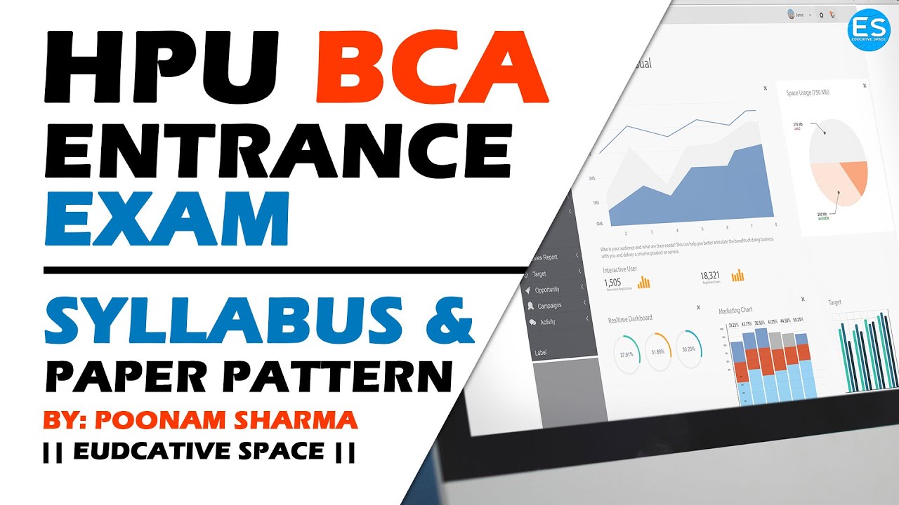 How To Prepare HPU BCA Entrance Exam 2024 || HPU BCA Entrance Exam Syllabus And Paper Pattern